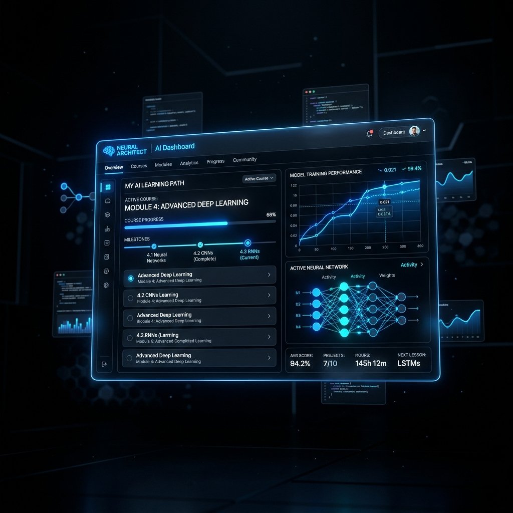 AI Dashboard Mockup